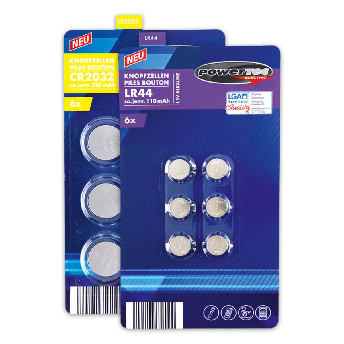 Bild 1 von Powertec Electric Knopfzellen