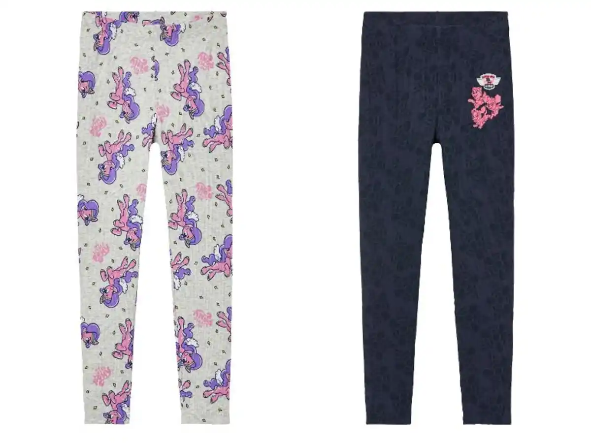 Bild 1 von Kleinkinder Leggings, in modischer Ripp-Qualität