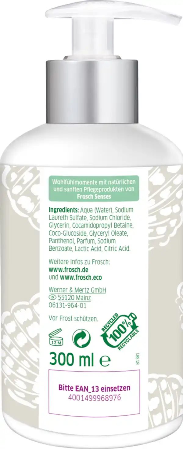 Bild 2 von Frosch Senses Sensitivseife, 300 ml