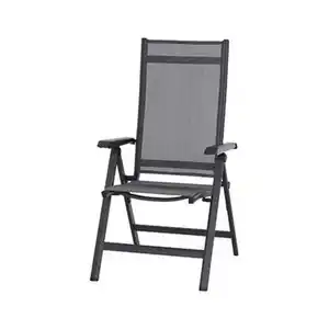Siena Garden Klappsessel 'Tesoro' anthrazit 68 x 59 x 110 cm