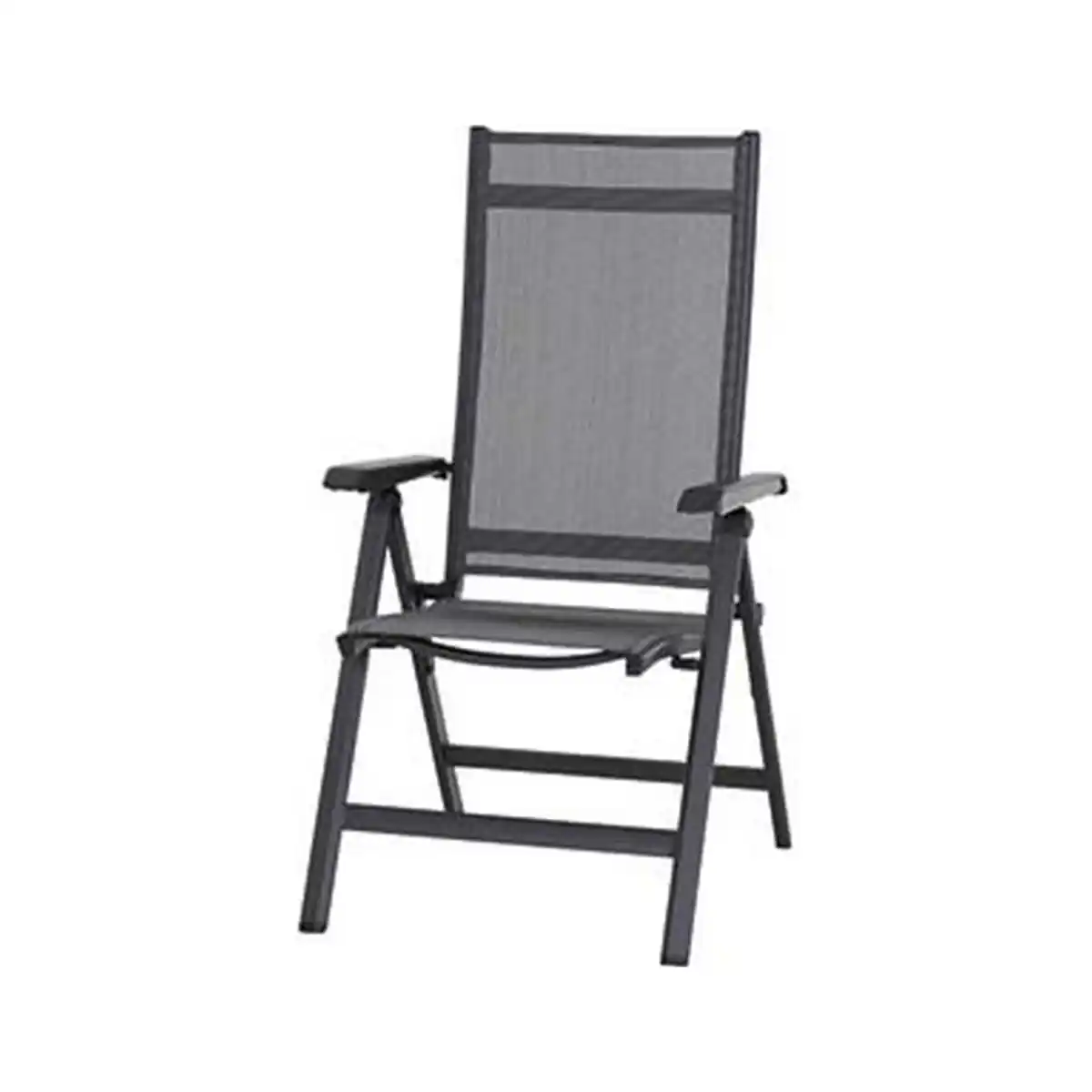 Bild 1 von Siena Garden Klappsessel 'Tesoro' anthrazit 68 x 59 x 110 cm