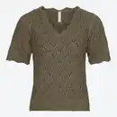 Bild 4 von Damen-Ajourpullover mit Lurex