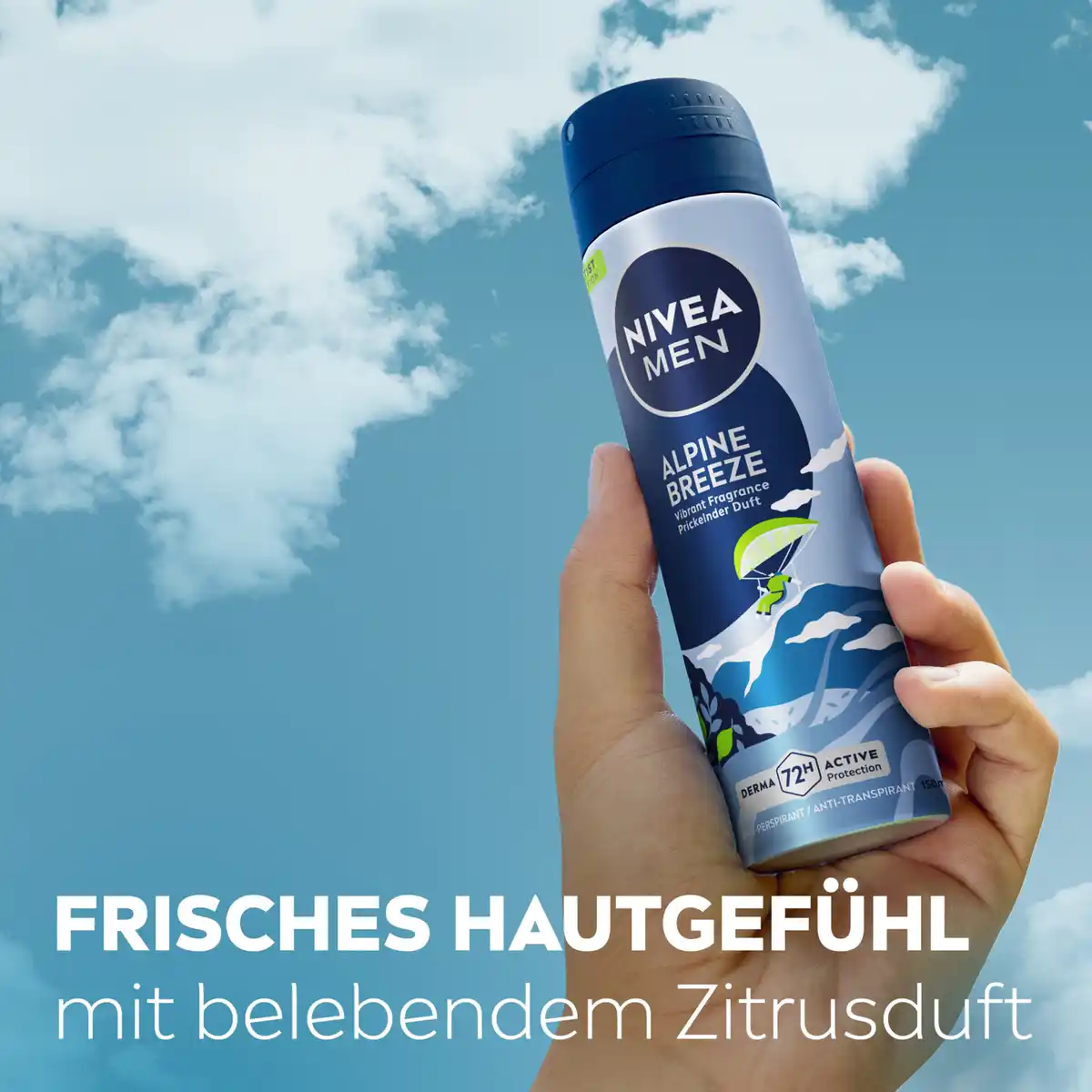 Bild 3 von NIVEA MEN Anti-Transpirant Spray Alpine Breeze, 150 ml