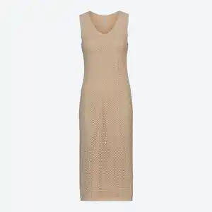 Damen-Ajour-Kleid mit Lurex