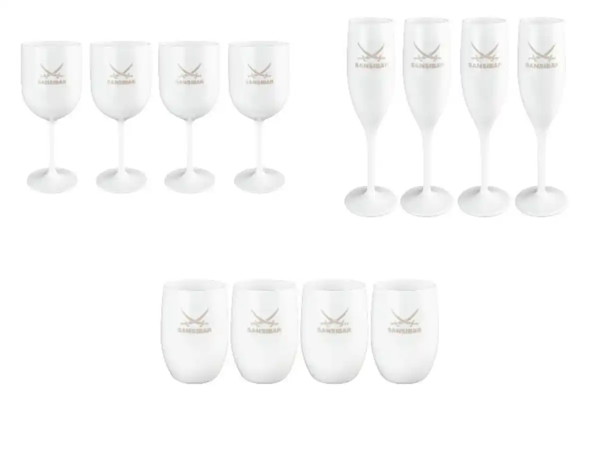 Bild 1 von SANSIBAR Weingläser / Champagnergläser / Trinkgläser, 4er-Set