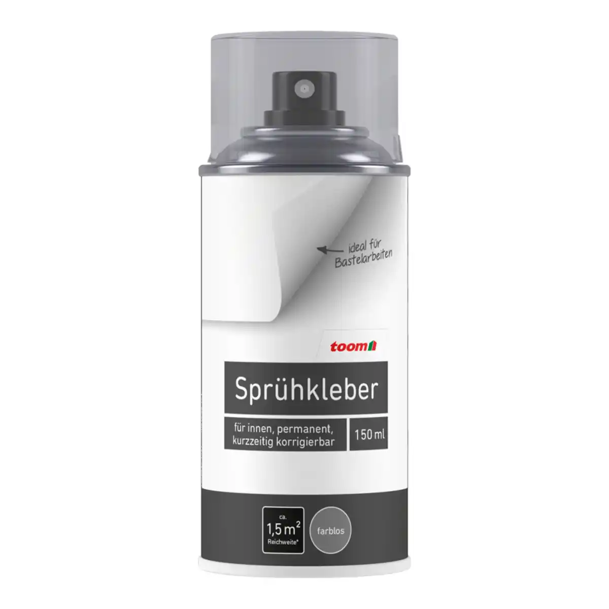 Bild 1 von toom Sprühkleber farblos 150 ml