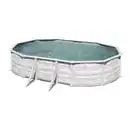 Bild 1 von GRE Stahlwandpool-Set 'Nordic' 610 x 375 x 120 cm mit Sicherheitsleiter und Sandfilteranlage