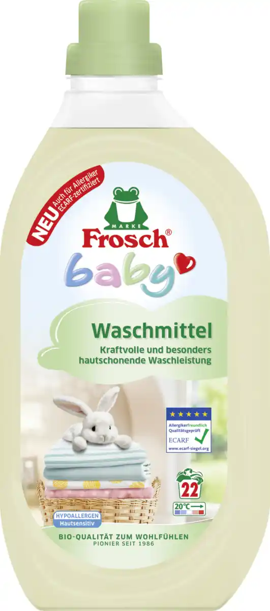 Bild 1 von Frosch baby Waschmittel Flüssig 22 WL