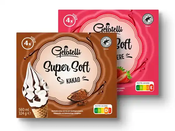 Bild 1 von Gelatelli Super Soft Waffelhörnchen