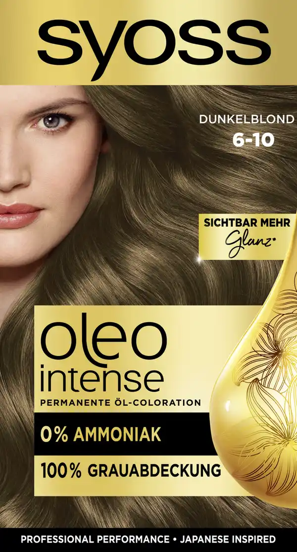 Bild 1 von Syoss Professional Performance Oleo Intense Permanente Öl-Coloration 6-10 Dunkelblond