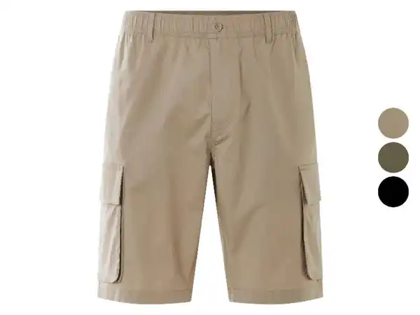 Bild 1 von LIVERGY® Herren Lightweight-Cargo-Shorts, mit Druckknopfverschluss