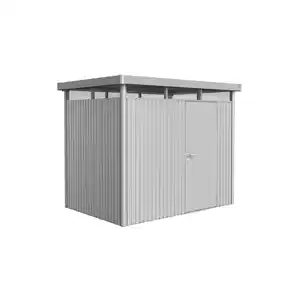 Biohort Gerätehaus 'HighLine 2' silbern metallic 275 x 195 cm