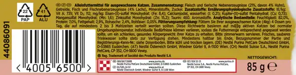 Bild 2 von Gourmet Gold Zarte Häppchen in Sauce mit Lachs & Huhn, 85 g