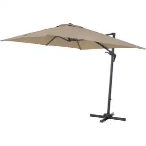 Siena Garden Ampelschirm 'Vito' taupe Ø 250 cm