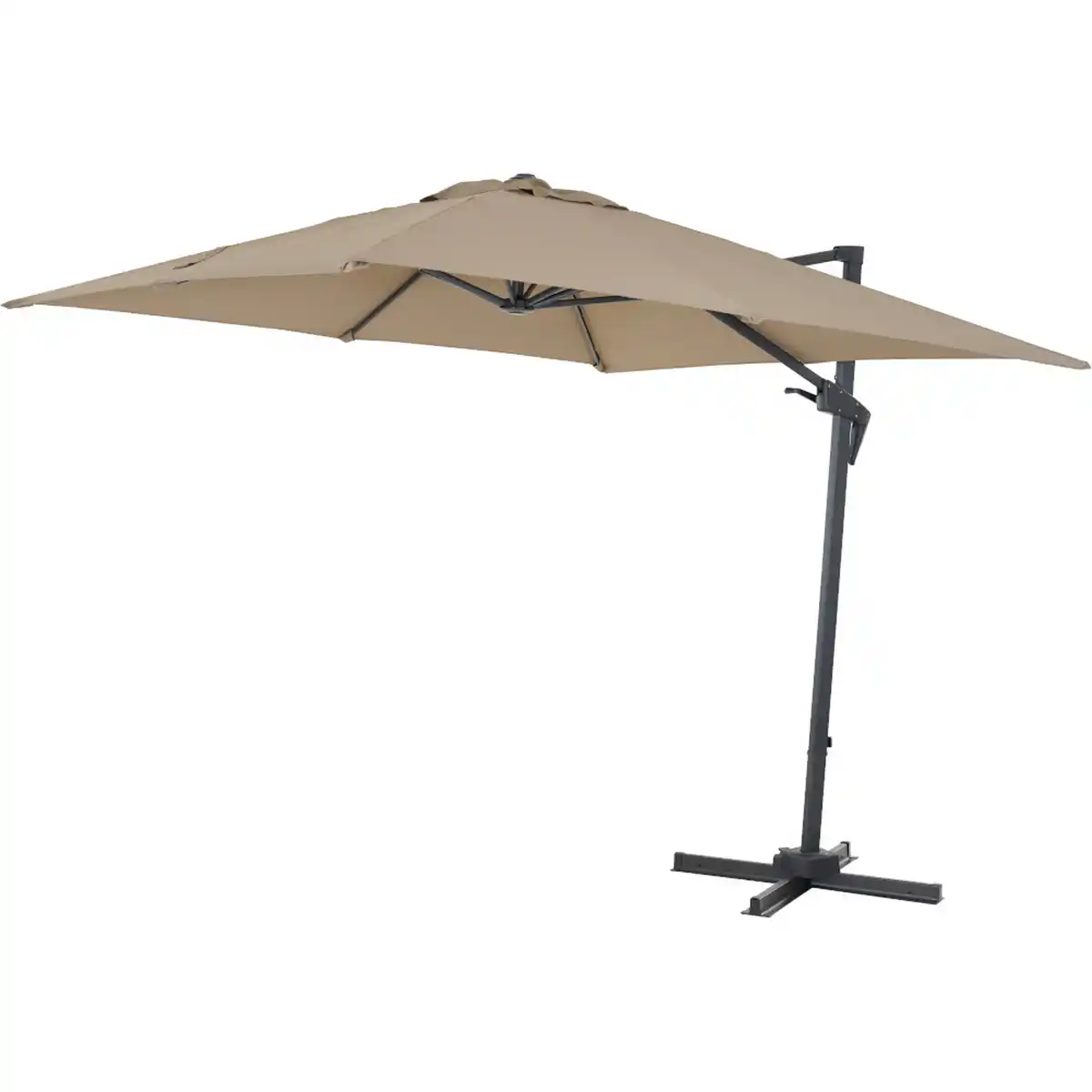 Bild 1 von Siena Garden Ampelschirm 'Vito' taupe Ø 250 cm