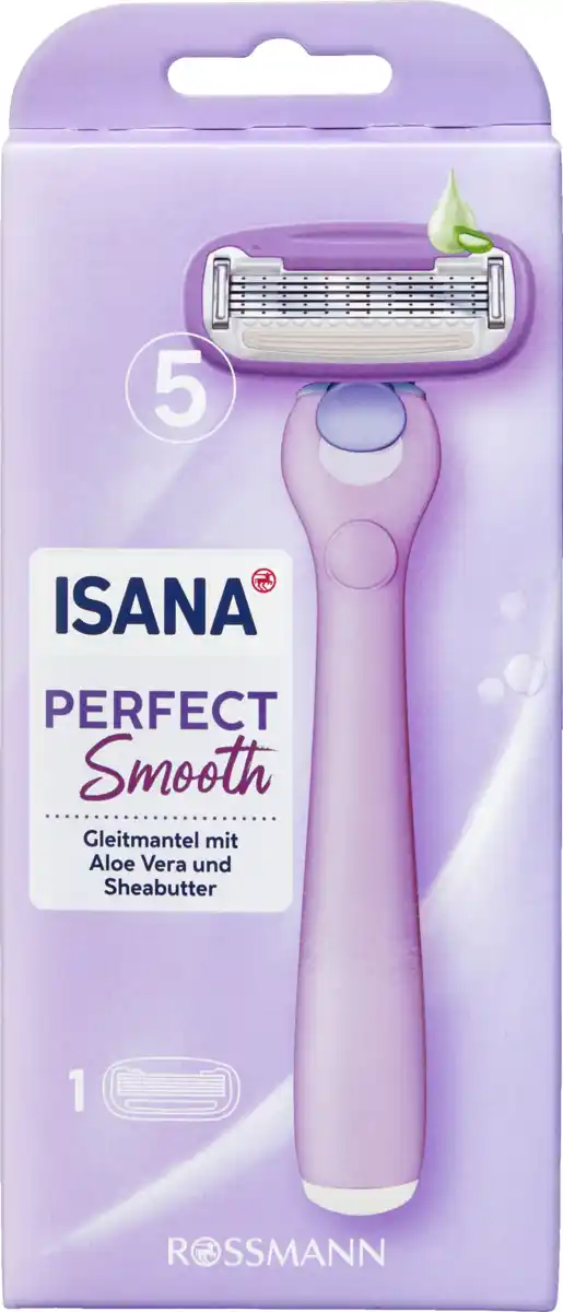 Bild 1 von ISANA 5 Klingen Systemrasierer Perfect Smooth