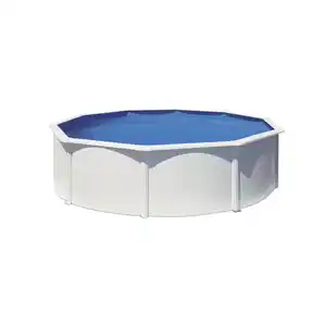 GRE Stahlwandpool-Set 'Bora Bora' Ø 350 x 120 cm mit Sicherheitsleiter und Kartuschenfilter