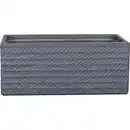Bild 1 von toom Pflanzkasten 'Pacaya' Fiberglas grau P75 55x23x23cm