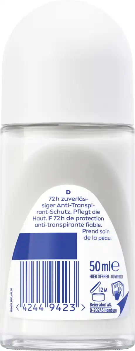 Bild 2 von NIVEA Dry Active Anti-Transpirant Roll-On, 50 ml