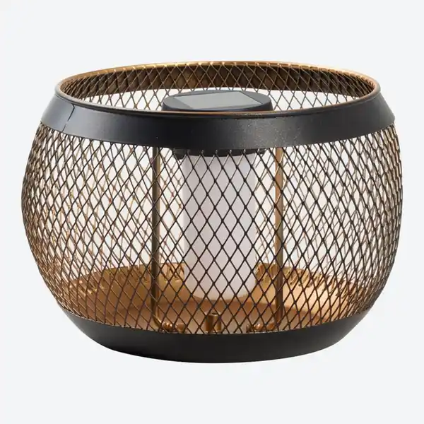 Bild 4 von 3 in 1 Solar-Feuerschale mit Flammeneffekt, Ø ca. 20 cm