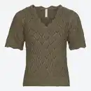 Bild 3 von Damen-Ajourpullover mit Lurex