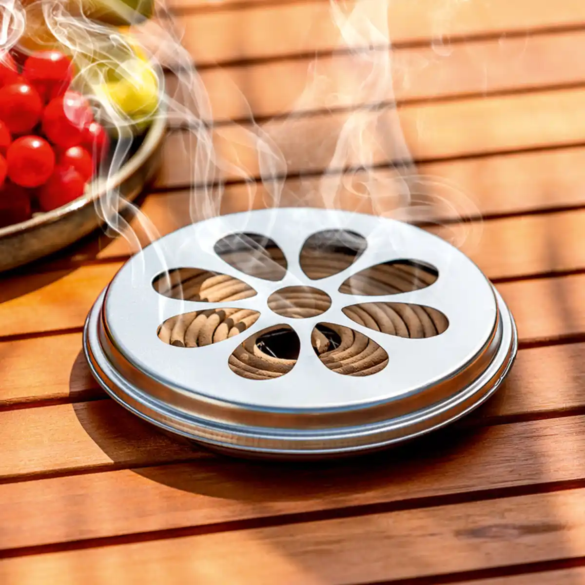 Bild 1 von Powertec Garden Citronella Räucherspiralen 10er-Set mit Dose