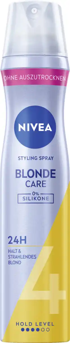 Bild 1 von NIVEA Blond Schutz Haarspray, 250 ml