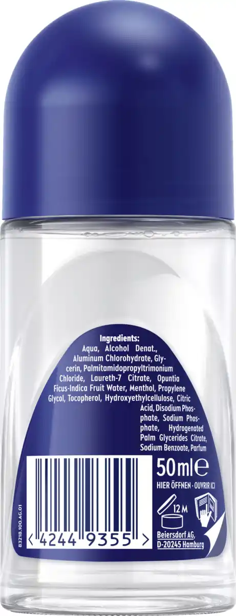 Bild 2 von NIVEA MEN Cool Kick Fresh Anti-Transpirant Roll-On, 50 ml