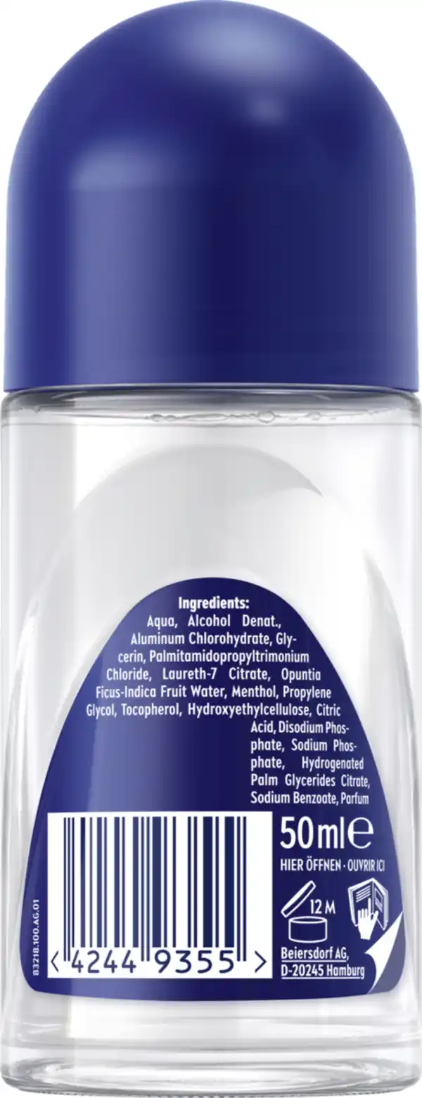 Bild 2 von NIVEA MEN Cool Kick Fresh Anti-Transpirant Roll-On, 50 ml