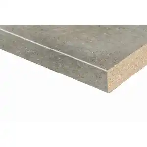 Arbeitsplatte 'Marmor de Mazi' grau 2750 x 600 x 38 mm