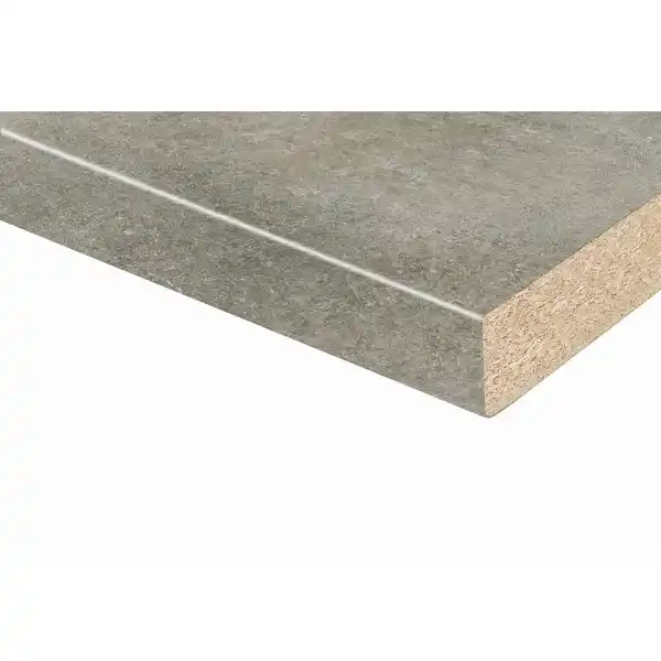 Bild 1 von Arbeitsplatte 'Marmor de Mazi' grau 2750 x 600 x 38 mm
