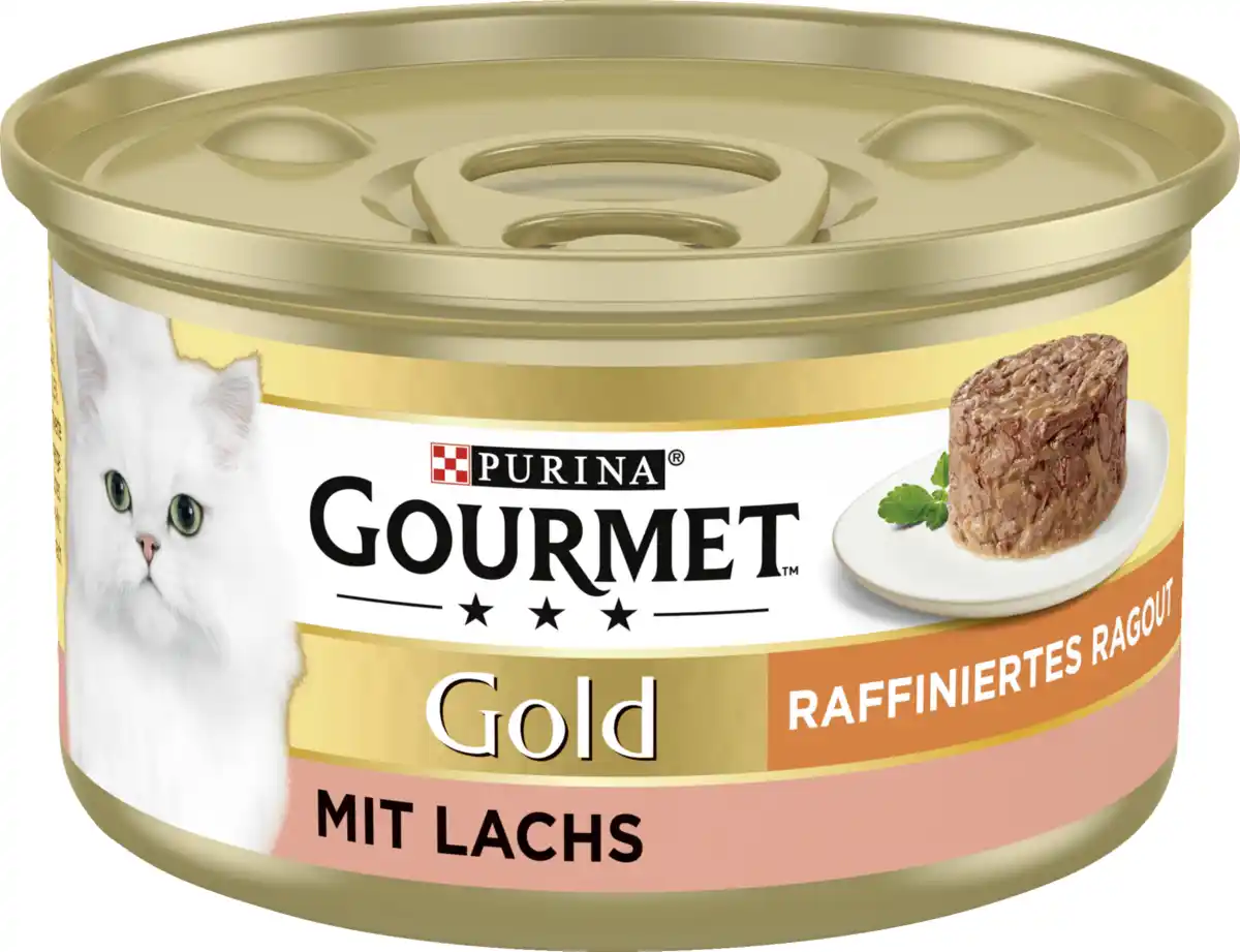 Bild 1 von Gourmet GOURMET GOLD Raffiniertes Ragout mit Lachs, 85 g