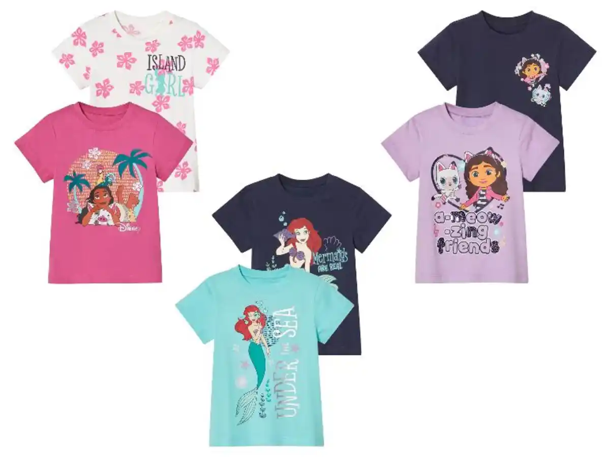 Bild 1 von Kinder T-Shirts, 2 Stück, aus reiner Baumwolle