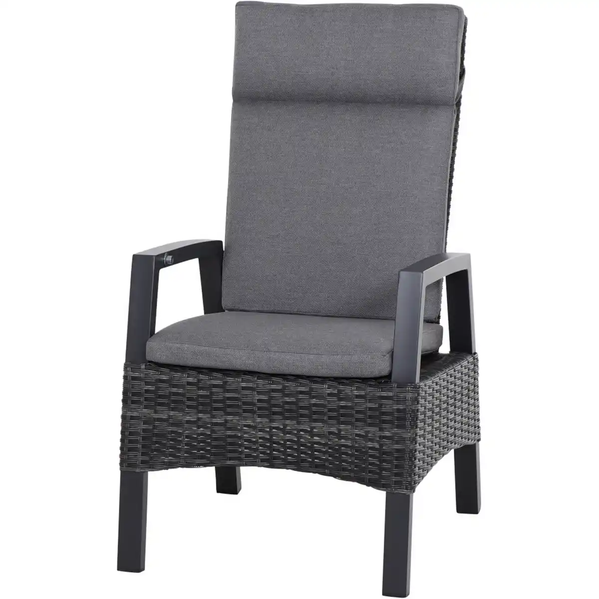 Bild 1 von Siena Garden Sessel 'Taranto' anthrazit/matt 50 x 109 x 74 cm
