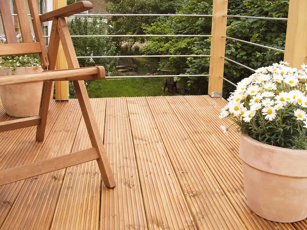 Bild 1 von Terrassendiele Douglasie 250 x 14,5 x 2,8 cm Stegprofil/grob unbehandelt