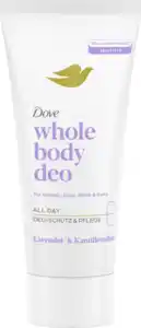 Dove Whole Body Deocreme Lavendel & Kamille, 75 ml