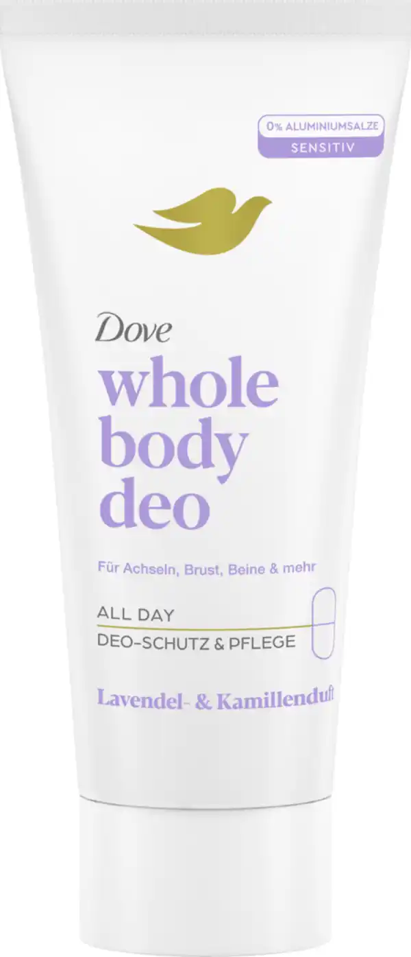 Bild 1 von Dove Whole Body Deocreme Lavendel & Kamille, 75 ml