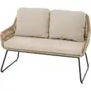 Bild 1 von Siena Garden Bank 'Kansas' taupe 120 x 85 x 70 cm