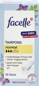 facelle Tampons normal