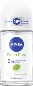 NIVEA Fresh Pure Deodorant Roll-On, 50 ml
