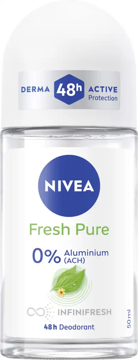 Bild 1 von NIVEA Fresh Pure Deodorant Roll-On, 50 ml