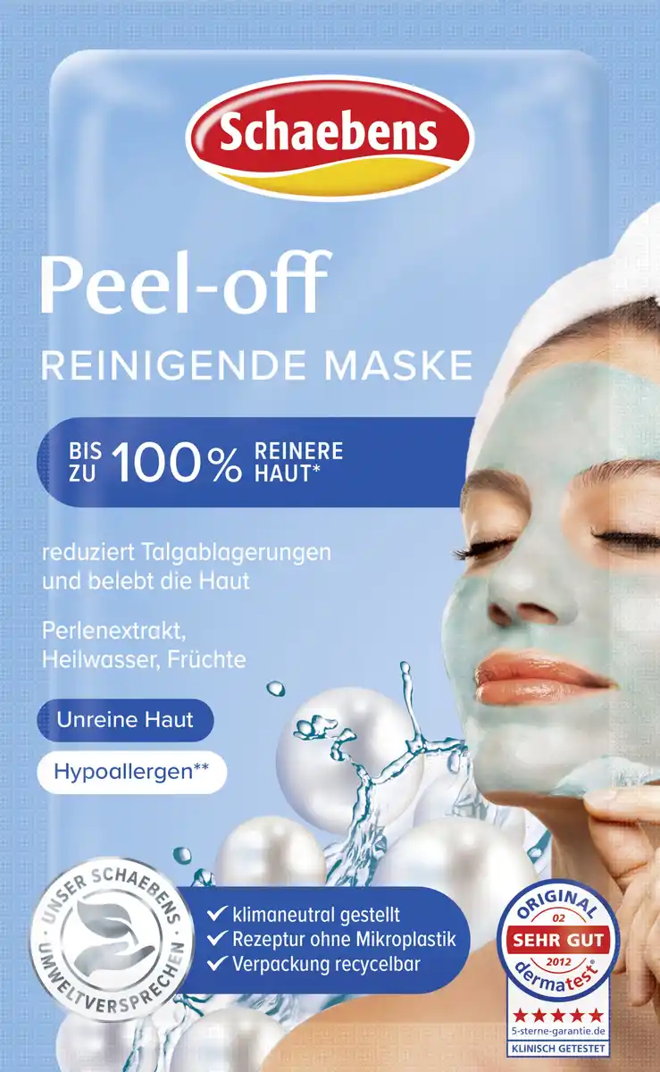 Bild 1 von Schaebens Peel-off Maske, 15 ml