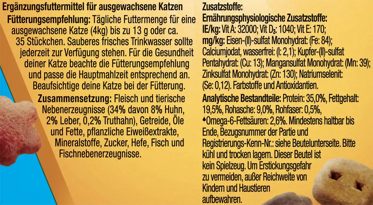 Bild 3 von Felix Knabber Mix Original mit Huhn-, Leber- & Truthahngeschmack, 60 g