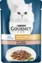 Bild 1 von Gourmet Perle Erlesene Streifen mit Lachs in Sauce, 85 g