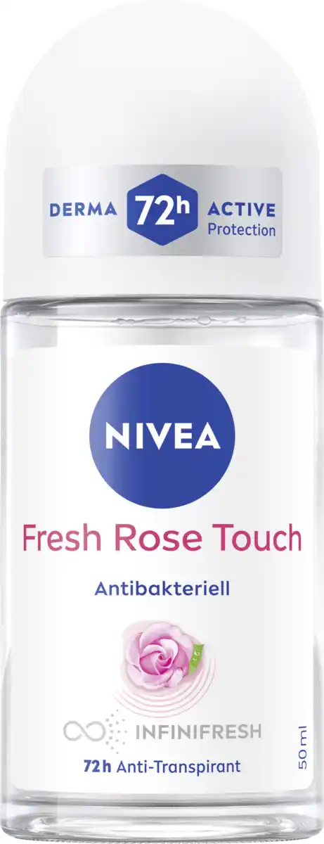 Bild 1 von NIVEA Fresh Rose Touch Anti-Transpirant Roll-On, 50 ml