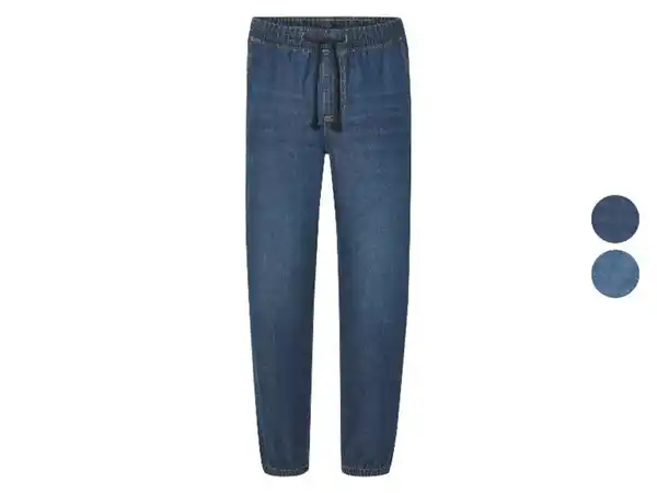 Bild 1 von LIVERGY® Herren Sweat-Denim-Joggers, schmal geschnitten