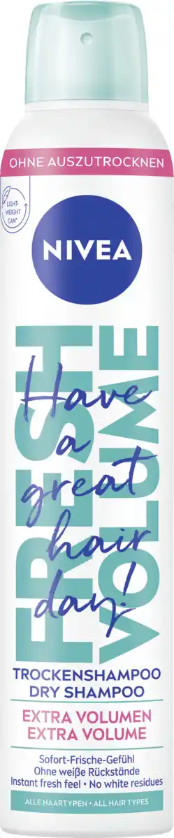 Bild 1 von NIVEA Fresh Volume Trockenshampoo, 200 ml