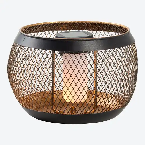 Bild 3 von 3 in 1 Solar-Feuerschale mit Flammeneffekt, Ø ca. 20 cm