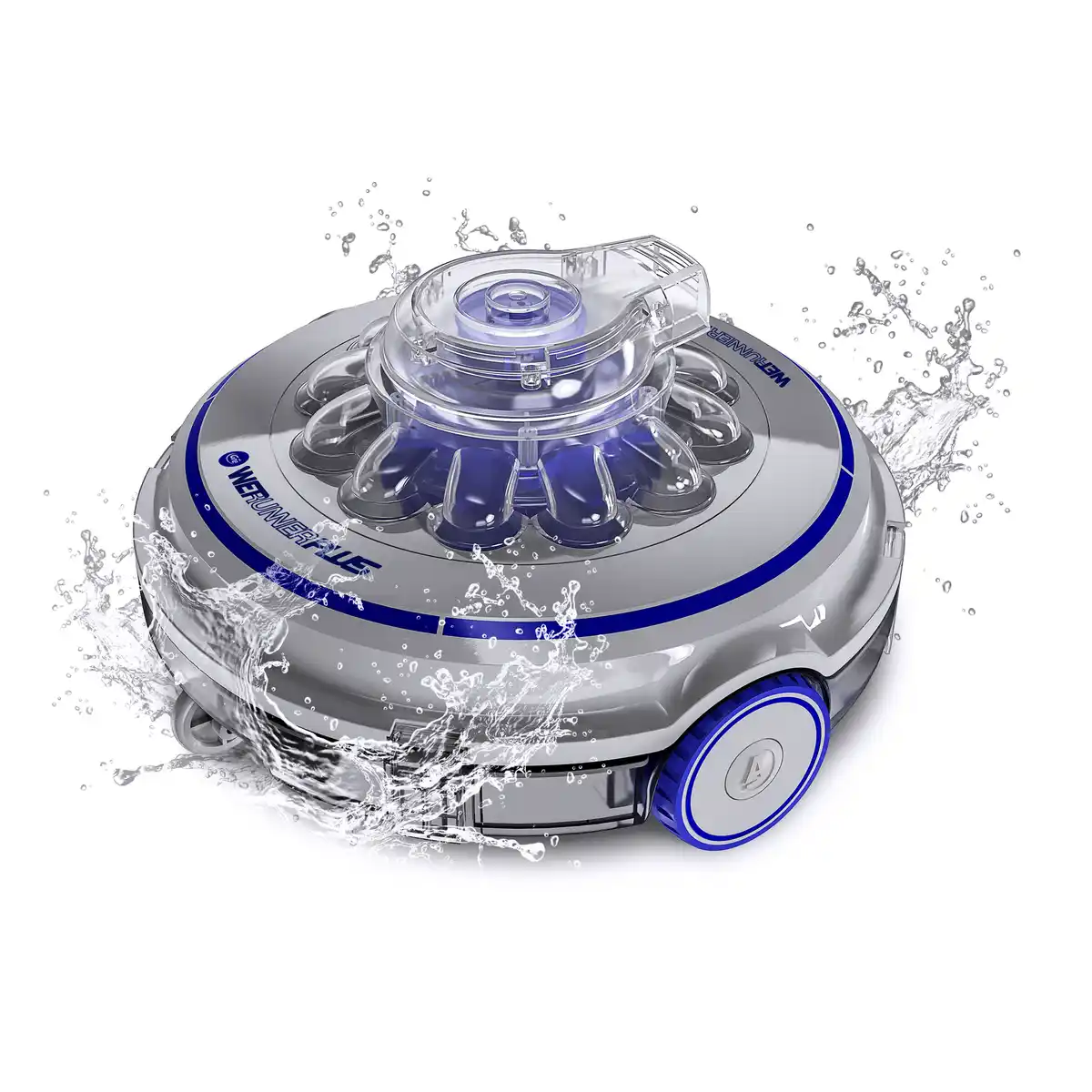 Bild 1 von GRE Akku-Poolroboter 'Wet Runner Plus' grau/blau