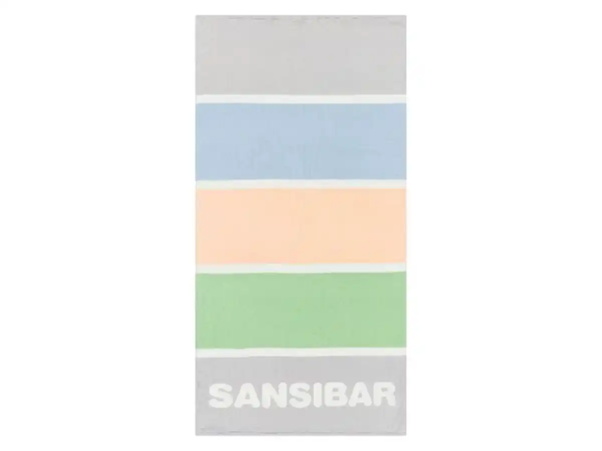 Bild 3 von SANSIBAR Frottier-Strandtuch, 85 x 170 cm